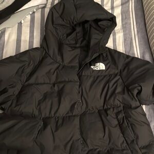 The North Face girls north down hooded jacket